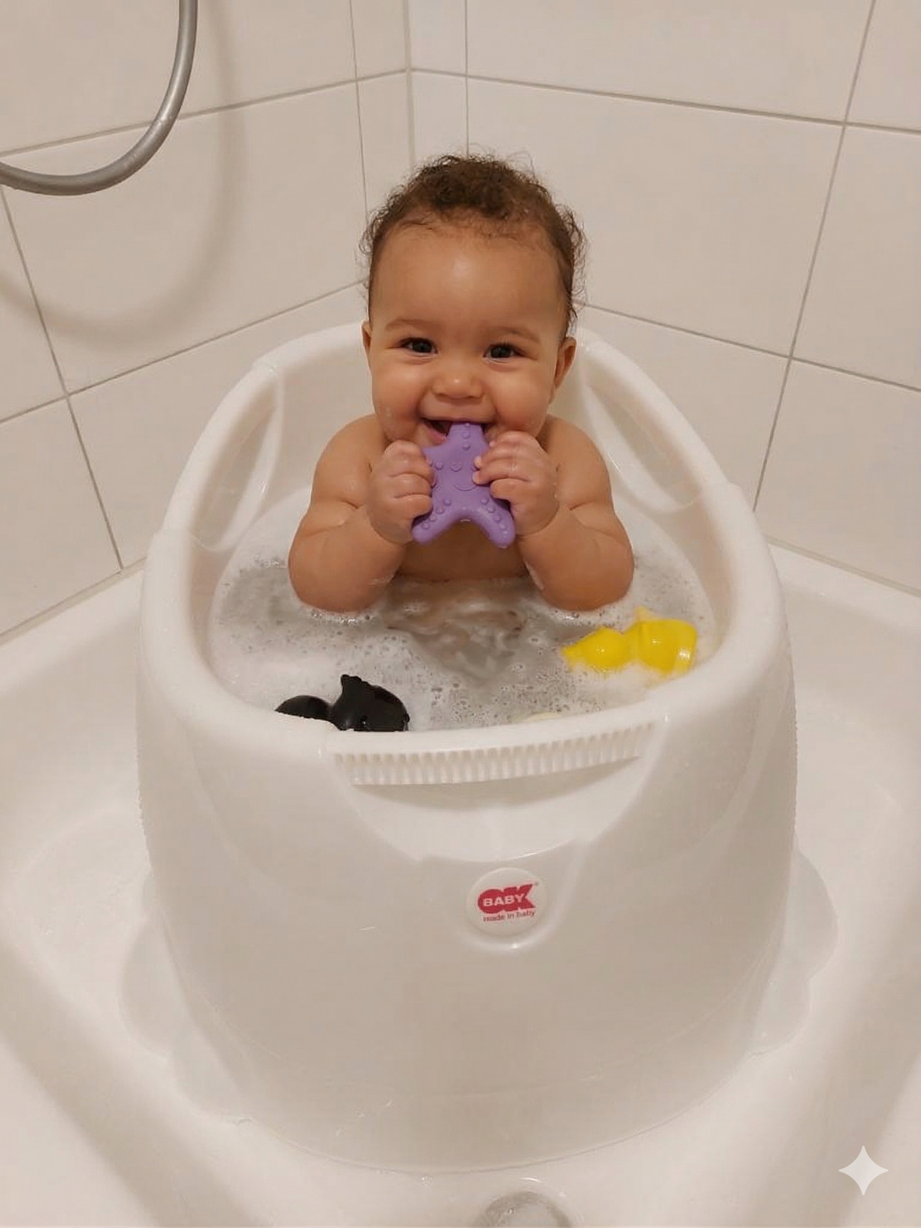 Opla badjes van OKbaby in diverse kleuren